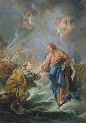 Francois Boucher Saint Peter Attempting to Walk on Water painting